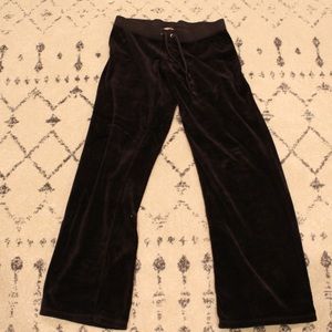Juicy couture brown velour sweatpants